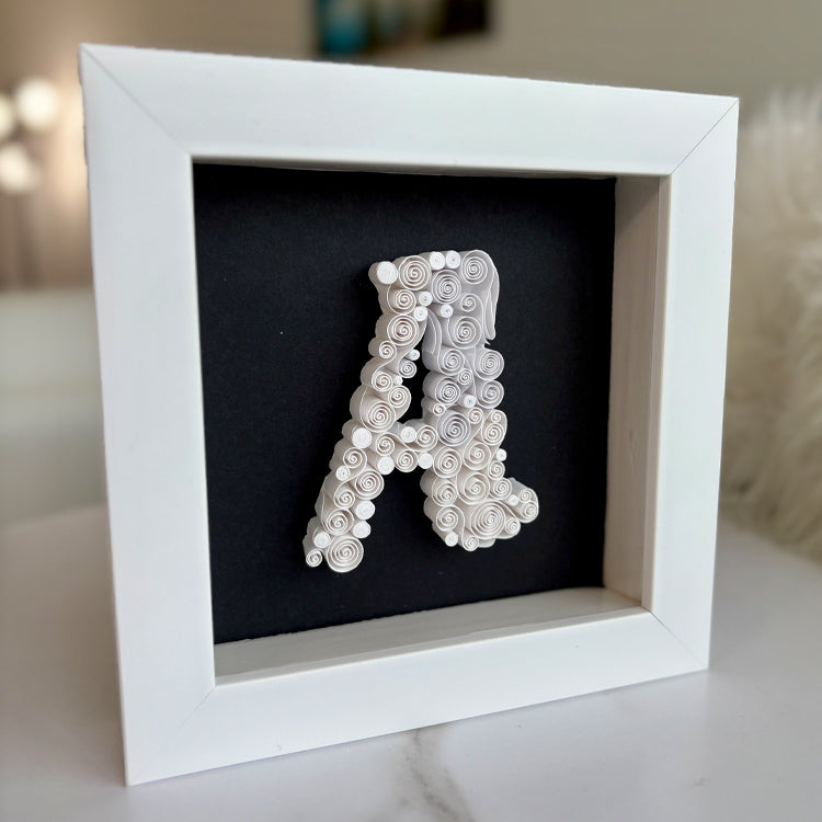 Lace Letter A