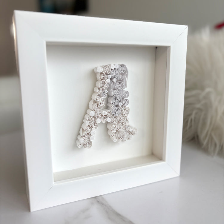 Lace Letter A