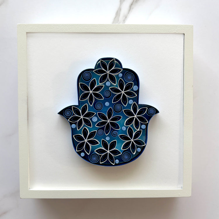 Blue Hamsa