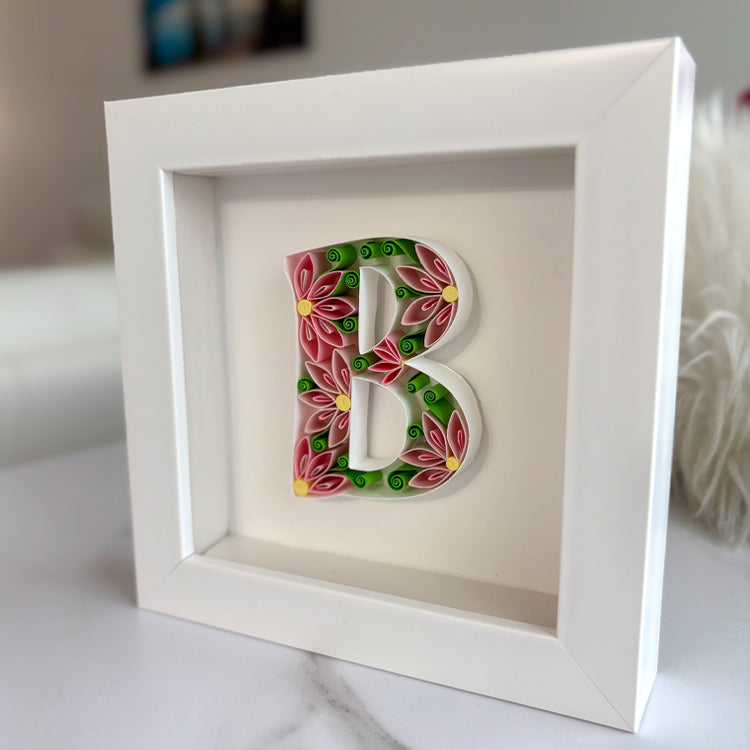 Floral Letter B