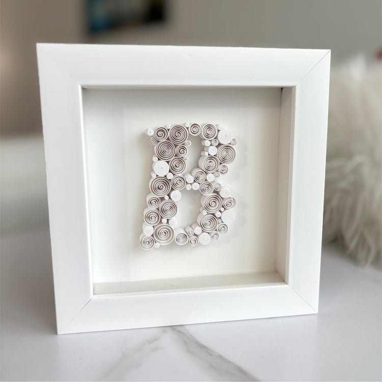 Lace Letter B