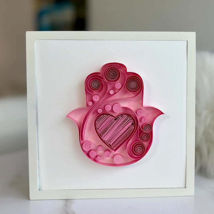 Pink Hamsa