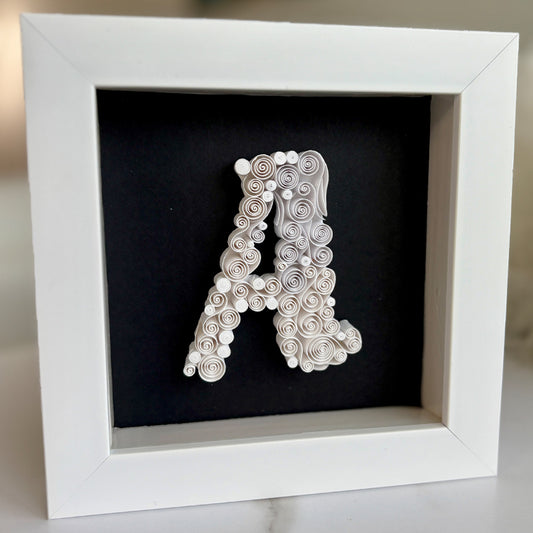 Lace Letter A
