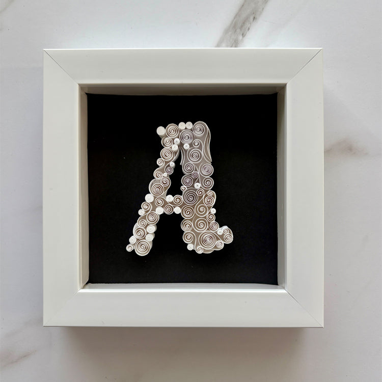 Lace Letter A