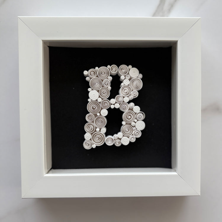 Lace Letter B