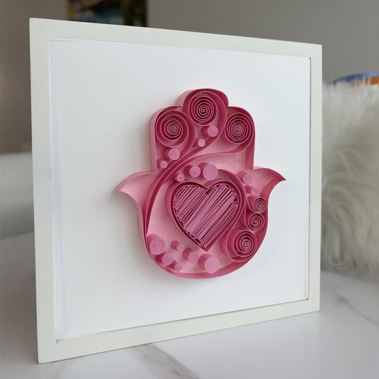 Pink Hamsa
